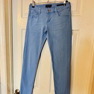 GUESS Womens Beverly Skinny Light Blue Jeans Size 27
